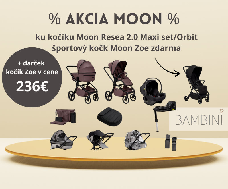 Kočík Moon Resea 2.0 maxi set